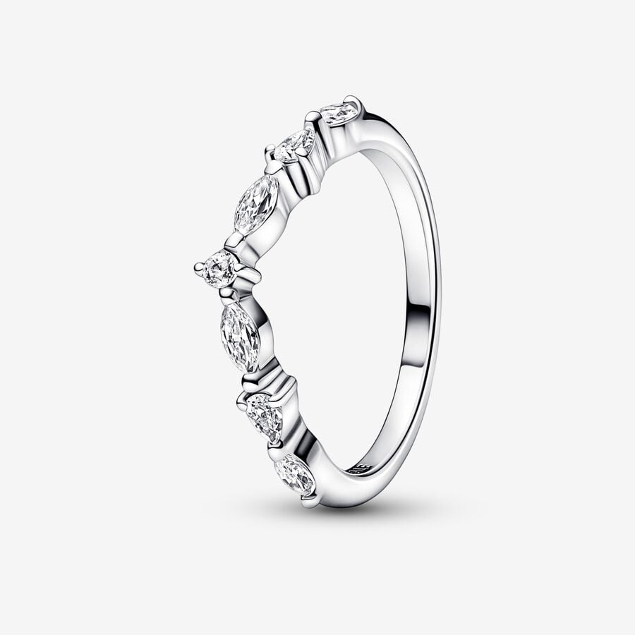 Timeless Wish Sparkling Alternating Ring