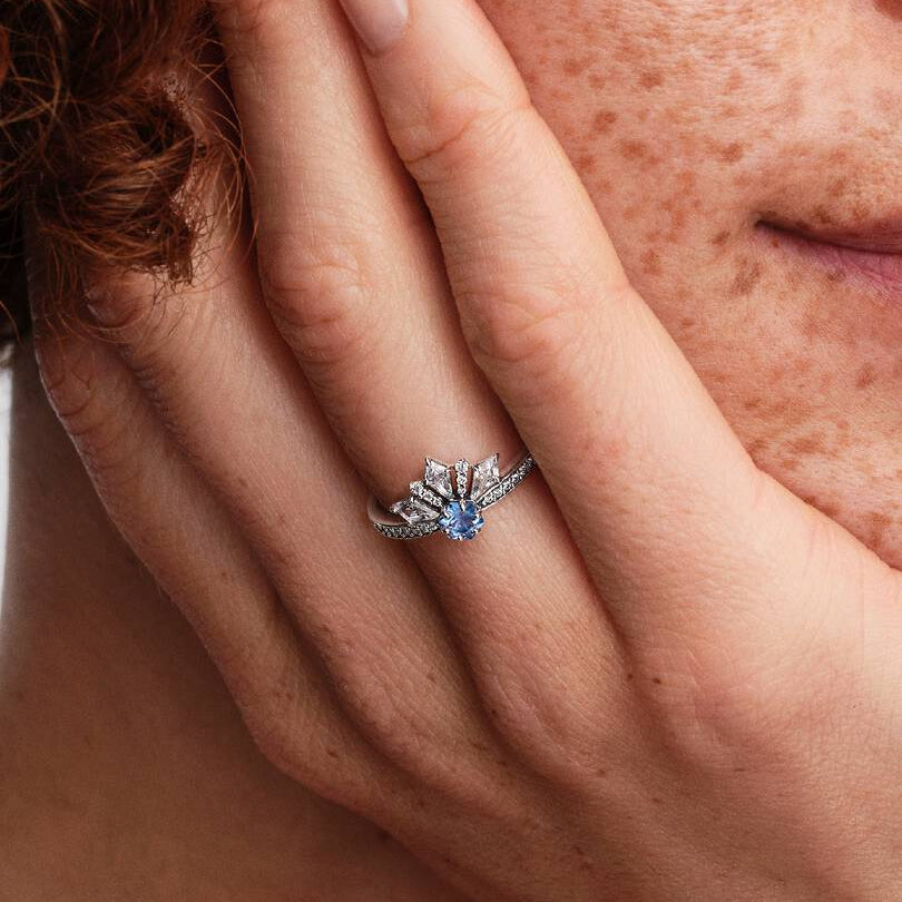 Frozen Queen Elsa Tiara Ring