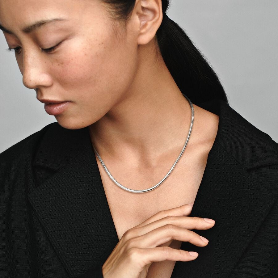 Silver Collier Necklace