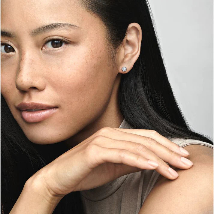 Celestial Sparkling Star Stud