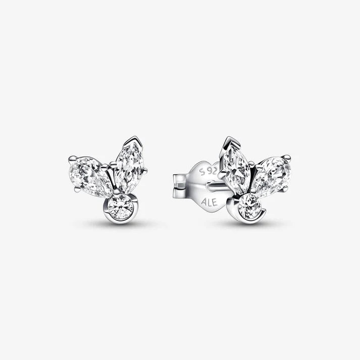 Sparkling Herbarium Cluster Stud