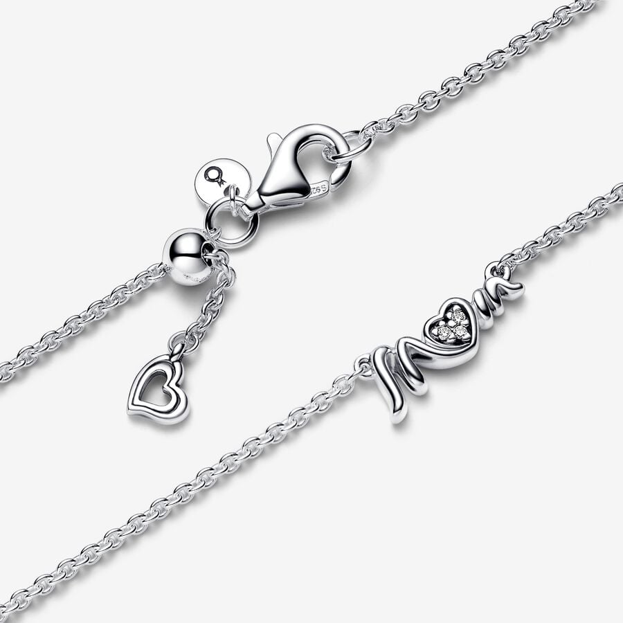 Mom Pavé Collier Necklace