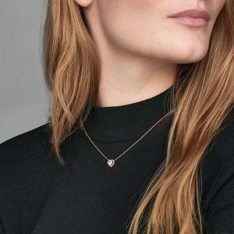 Elevated Heart Necklace