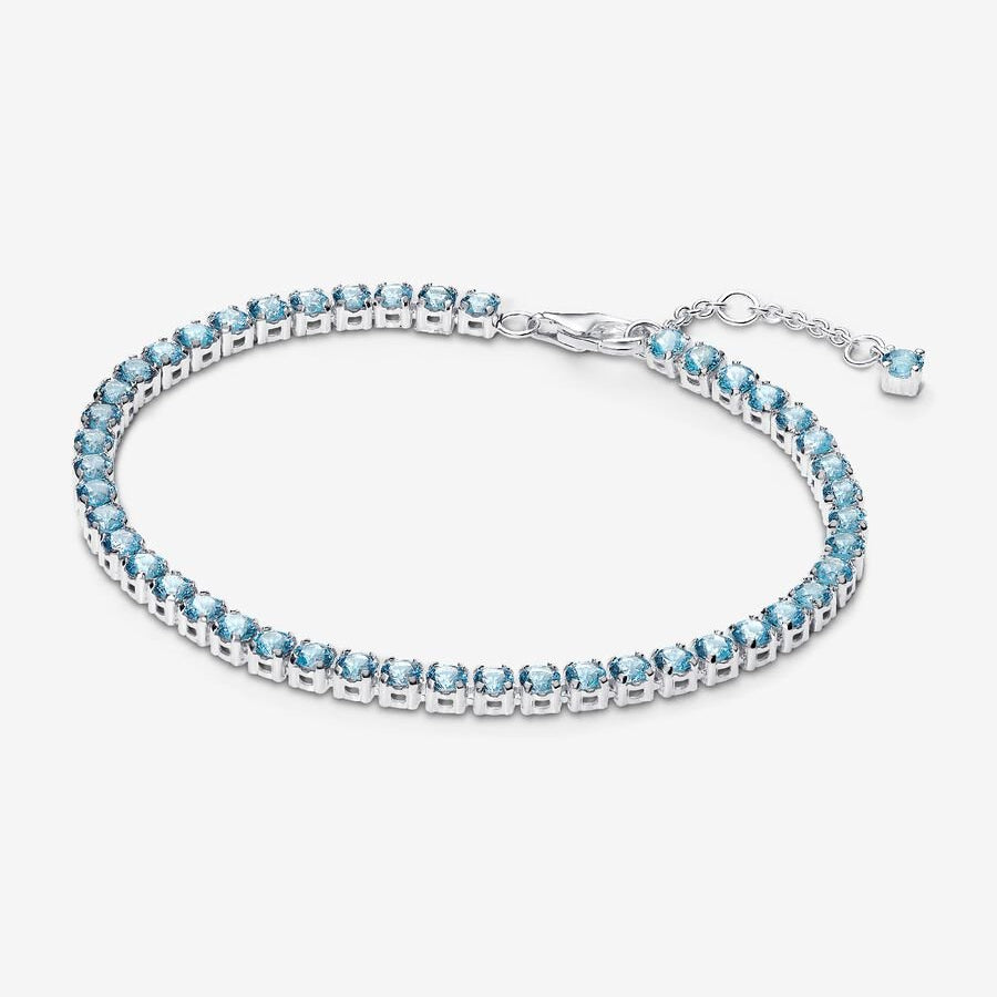 Sparkling Light Blue Tennis