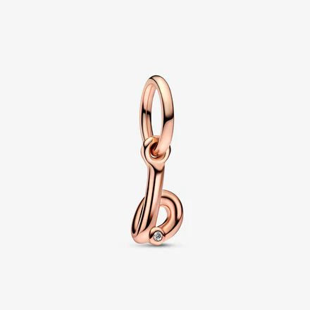 Letter Script Alphabet Dangle Charm