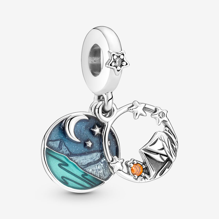 Camping Night Sky Double Dangle