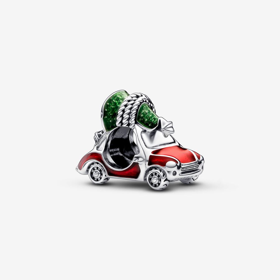 Festive Car & Christmas Tree