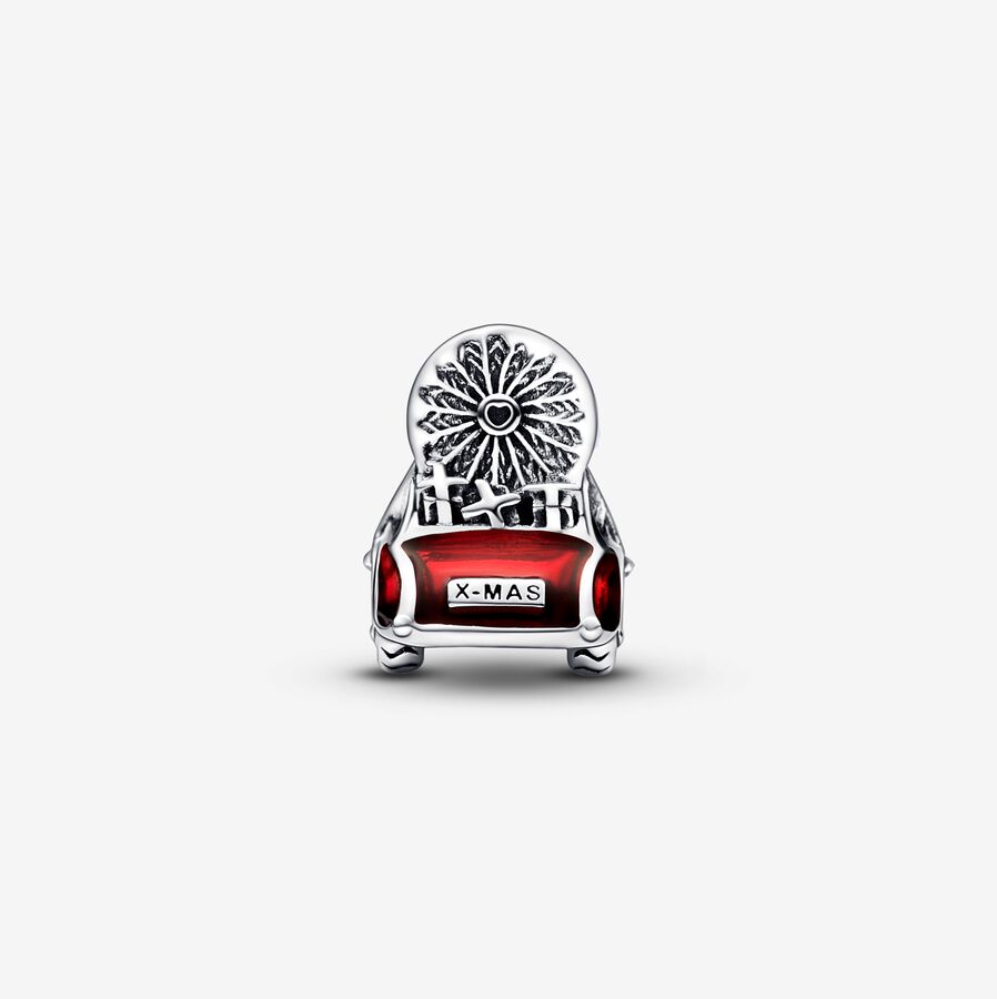 Festive Car & Christmas Tree