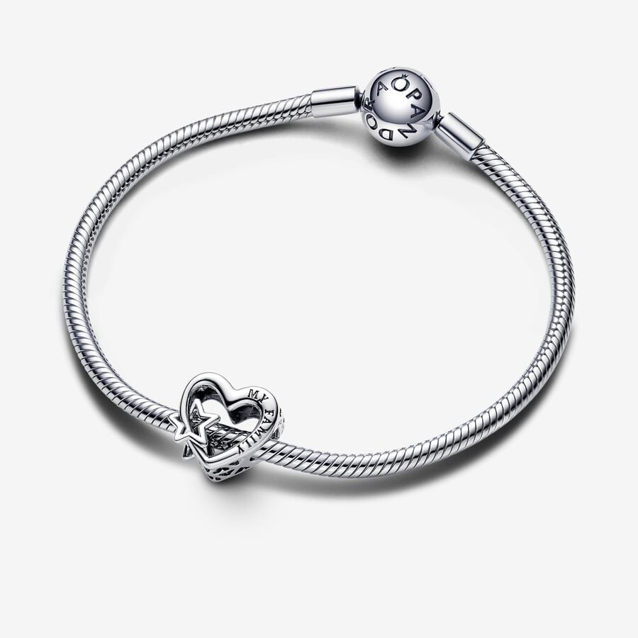 Openwork Family Heart & Star