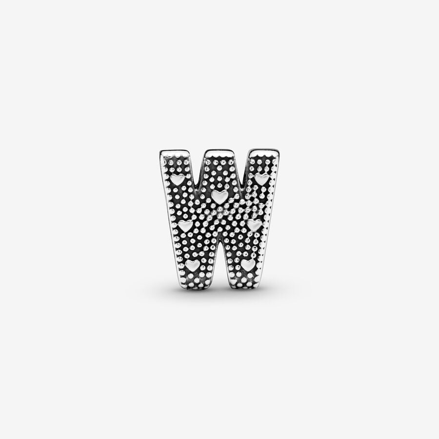 Letter W Charm