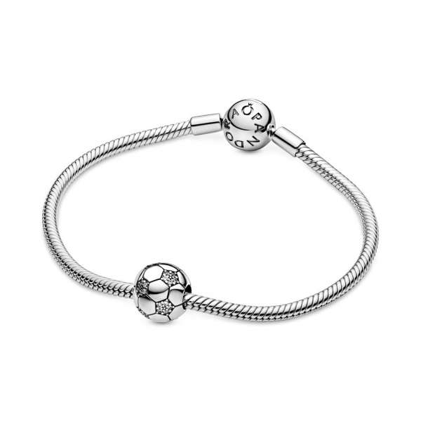 Sparkling Soccer Charm