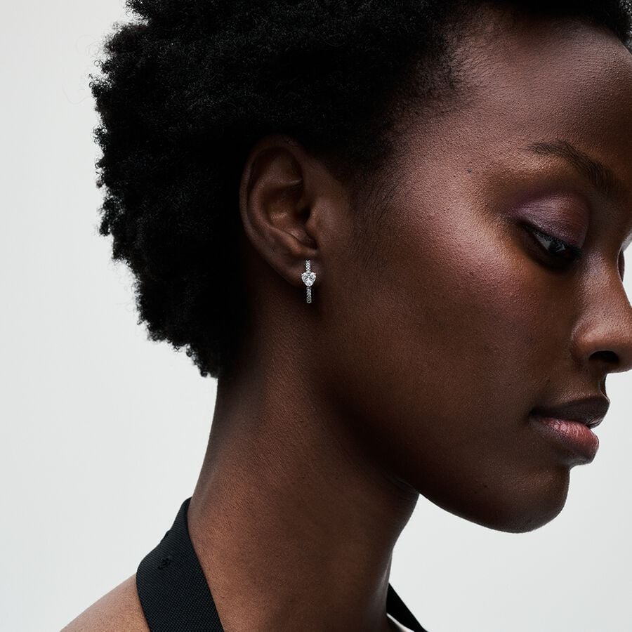 Sparkling Heart Hoop