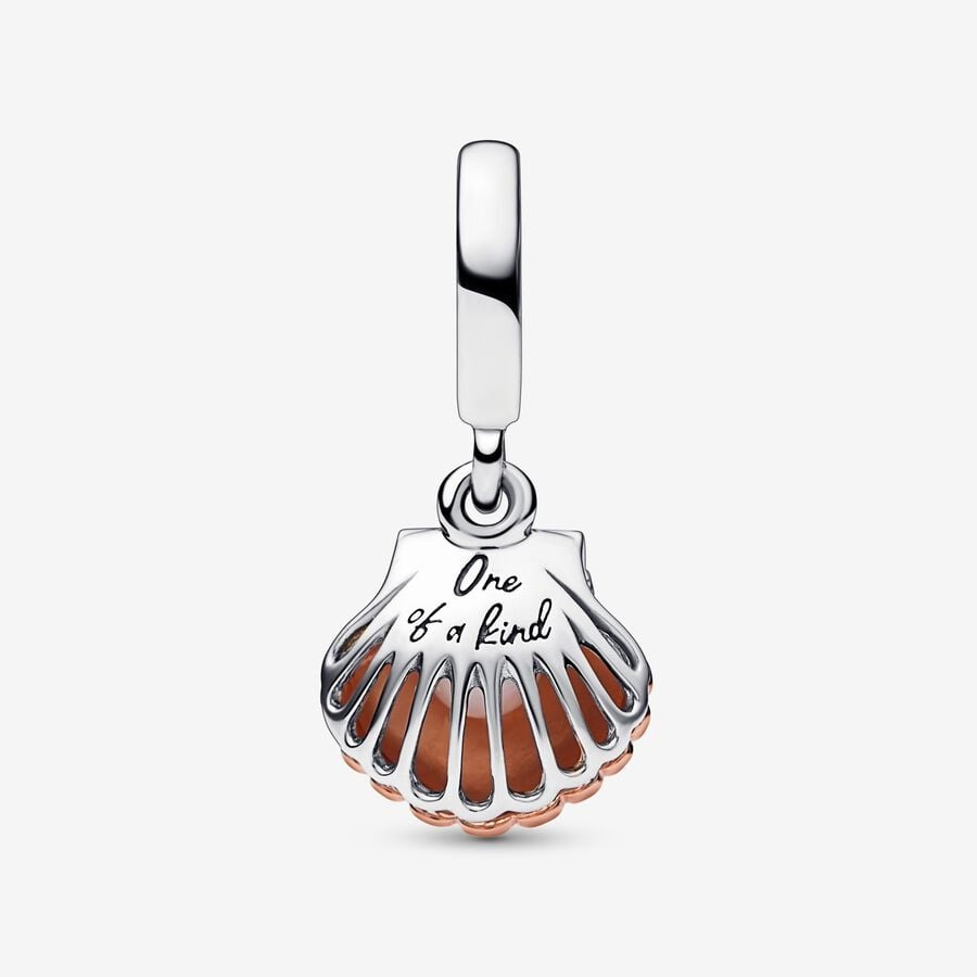 Sea Shell & Treated Freshwater Cultured Pearl Charm
