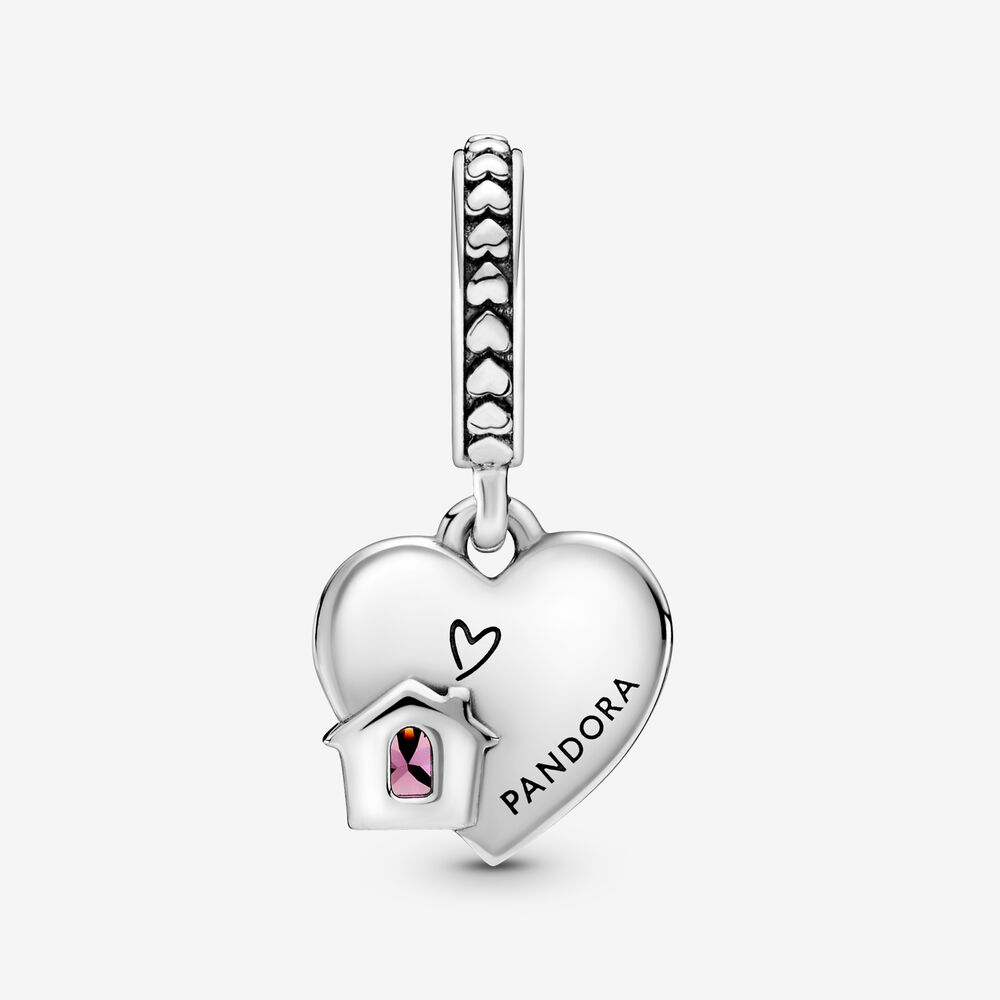Love My Home Heart Charm