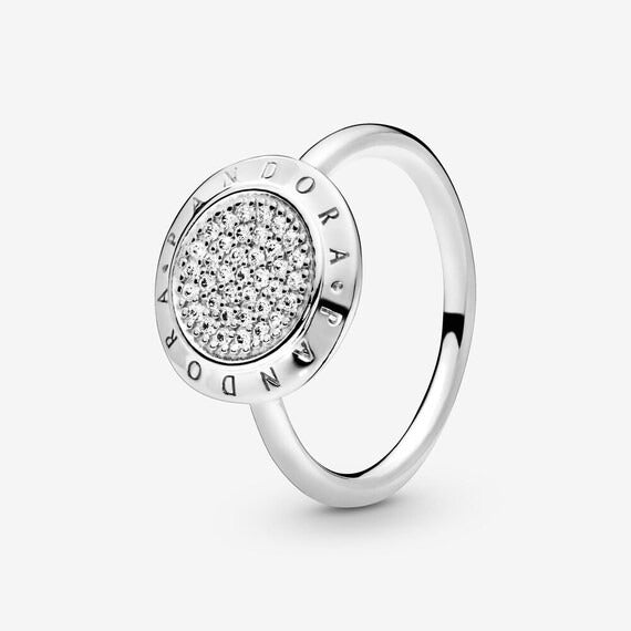Pandora Signature Clear Ring