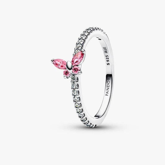 Sparkling Pink Butterfly