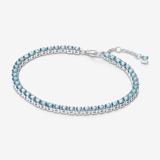 Sparkling Light Blue Tennis