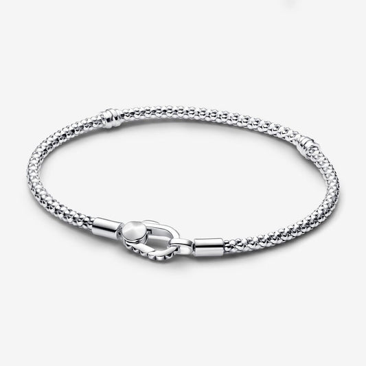 Studded Clasp & Chain Bracelet