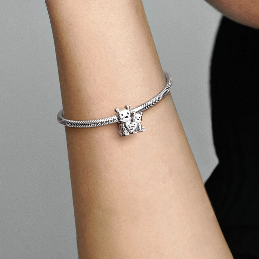 Mother & Puppy Love Charm