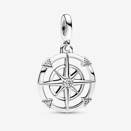 ME Compass Medallion Charm