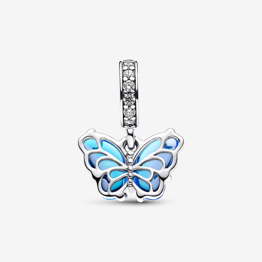 Blue Murano Glass Butterfly