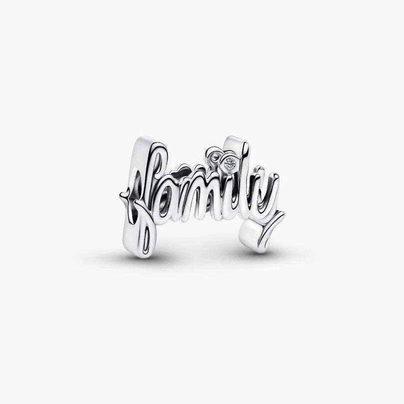 Handwritten Family Charm