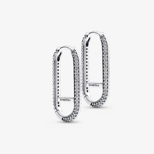 ME Extended Pavé Link Hoop
