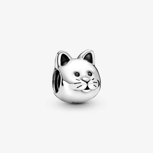 Curious Cat Charm