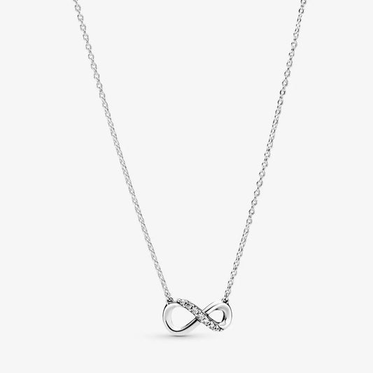 Sparkling Infinity Necklace