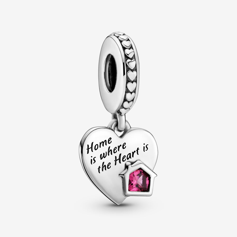 Love My Home Heart Charm